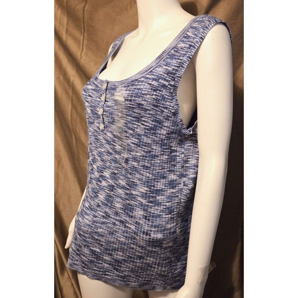 Brand New - Liz Claiborne Freedom Blue Tank - XL